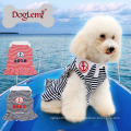 Neuer kundenspezifischer Anker-Streifen-Sommer-Frühlings-Haustier-Welpen kleidet Hundekleid